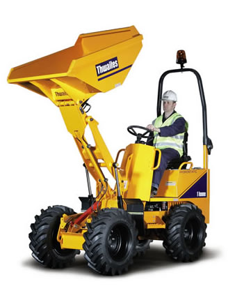 Thwaites 1 Tonne Straight Tip Dumper Image 1