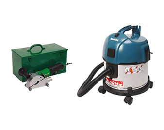 Wall Chaser c/w Vacuum Kit 110v