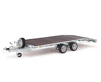 3.5 Ton Flatbed Trailer c/w 1.8m Full Width Ramp